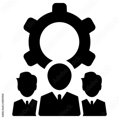 Technical support team icon