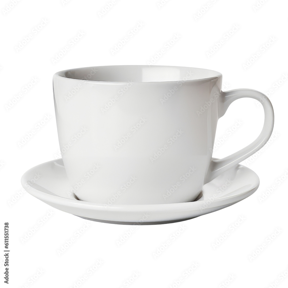 white cup isolated on transparent background cutout white cup isolated on transparent background cutout
