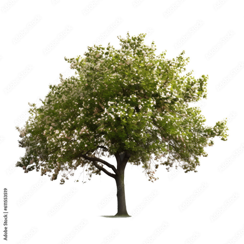 tree isolated on transparent background cutout