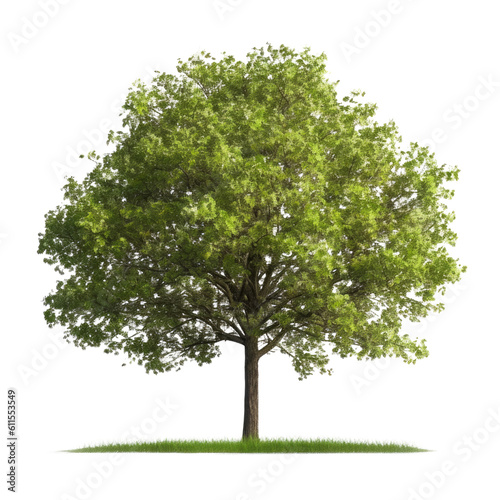 tree isolated on transparent background cutout