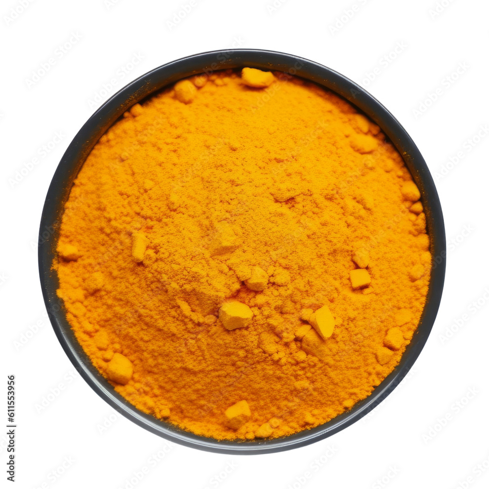 curry powder isolated on transparent background cutout curry powder isolated on transparent background cutout
