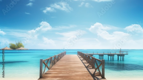 beach with sky HD 8K wallpaper Stock Photographic Image © Ahmad
