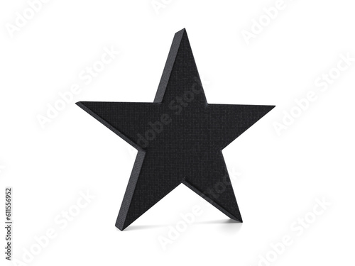 Plastic star symbol