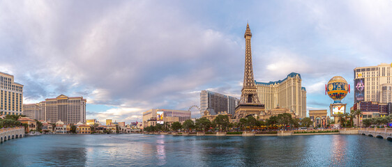 Keuken achterwand Las Vegas Eiffeltoren replica Las Vegas Strip  © anekoho