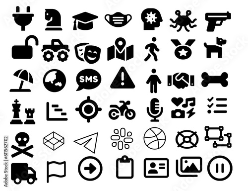 Fototapeta Naklejka Na Ścianę i Meble -  set of icons for web design