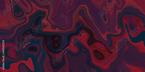Luxurious dark red and black liquid marble background illustration. Abstract painting, can be used as a trendy background for wallpapers, posters, cards, invitations, websites.