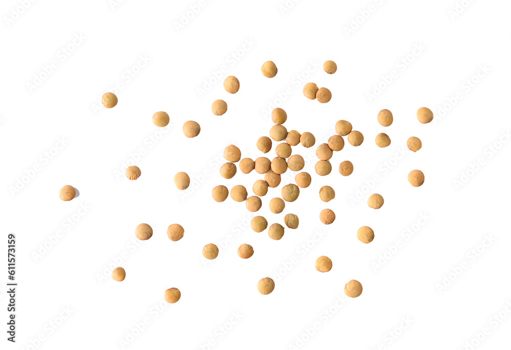 lentils on transparent png