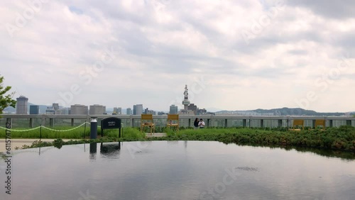 Daejeon, South Korea - May 2023 : Cityscape of Daejeon photo