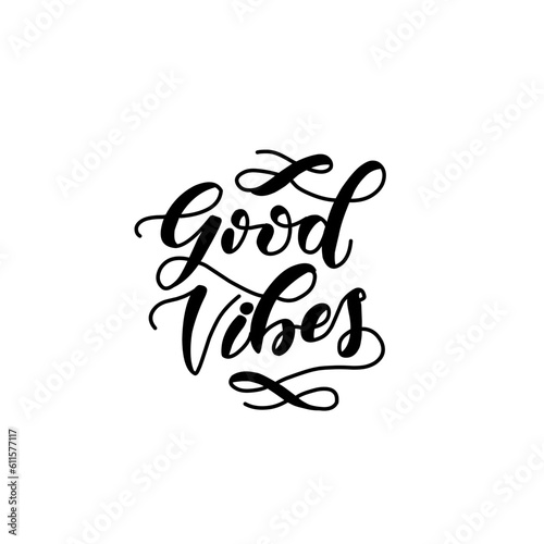 Good Vibes Banner with Typography