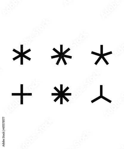 star set icon  vector best flat icon.