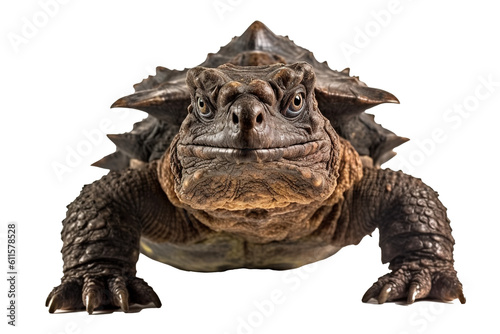 Alligator snappg turtle, generative artificial intelligence  © Tor Gilje