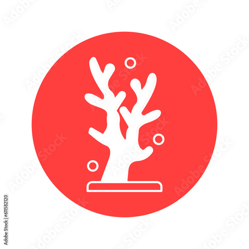 Coral reef Vector Icon easily modify

