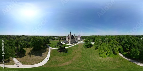 360 Panorama Moszna Castle Poland