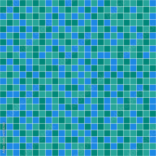 Random tile background, Mosaic tile background, Tile background, Seamless pattern, Mosaic seamless pattern, Mosaic tiles texture or background. Bathroom wall tiles, swimming pool tiles with beautiful 