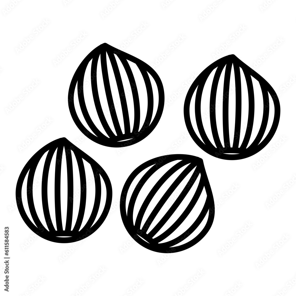 coriander icon illustration vector with line style coriander icon illustration vector with line style