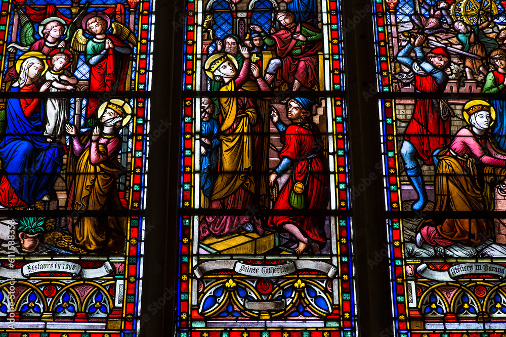 Cathedral Notre Dame of Senlis, Oise, France