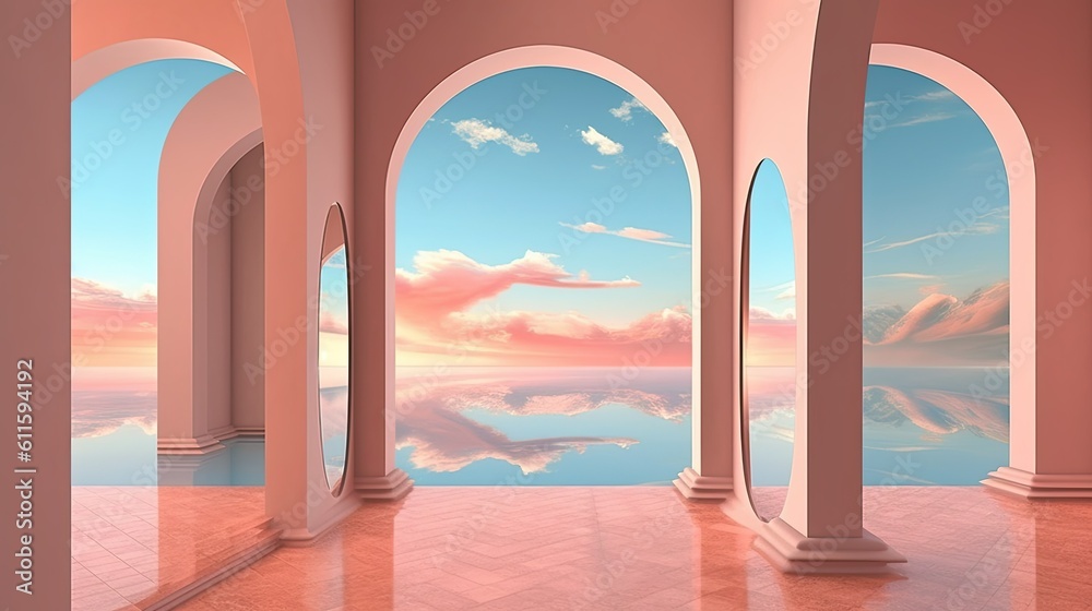 pink door desert