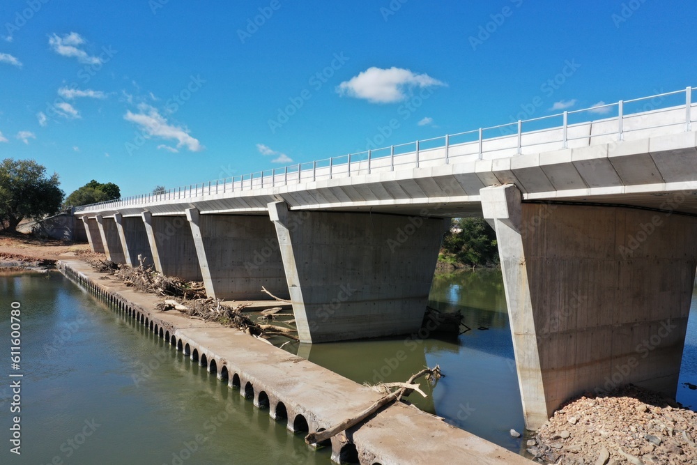 Platjan bridge in the Tuli Block, Botswana, Africa