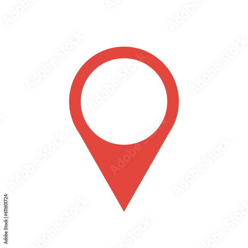 red map pointer