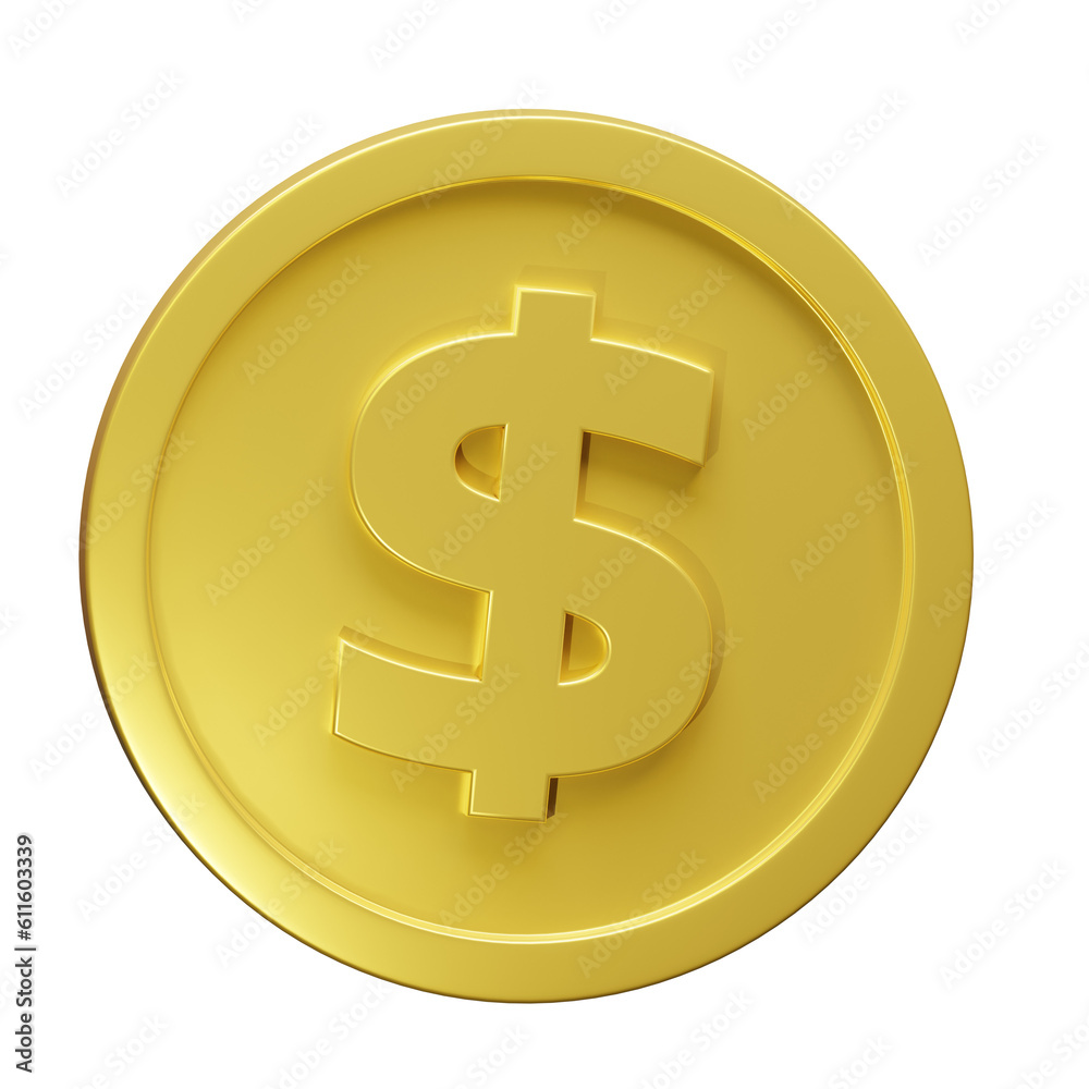 3d render gold coin . transparent gold coin 3d rendering 3d render gold coin . transparent gold coin 3d rendering