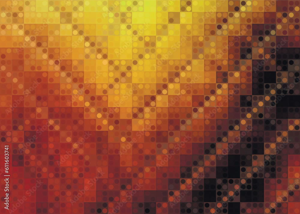 vector image of gold fabric