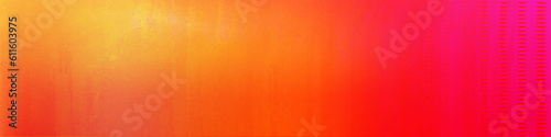 Panorama red abstract gradient background, Usable for social media, story, banner, poster, Advertisement, events, party, celebration, and various design works
