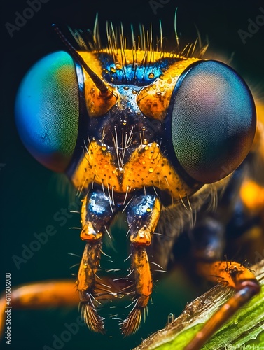 macro of a fly © Ionut