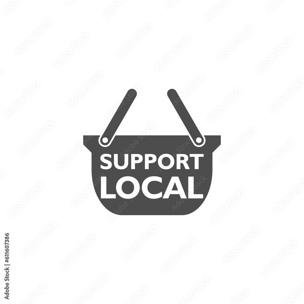 Support local icon isolated on transparent background Support local icon isolated on transparent background