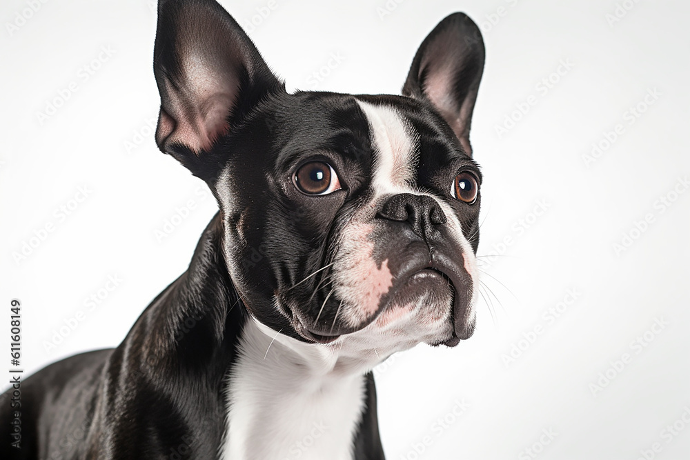 portrait of a french bulldog 