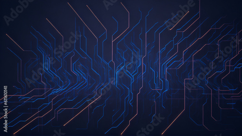 Circuit board futuristic technology background.