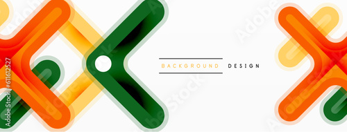 Cross line background minimal geometric template. Design for wallpaper, banner, background, landing page, wall art, invitation, prints, posters