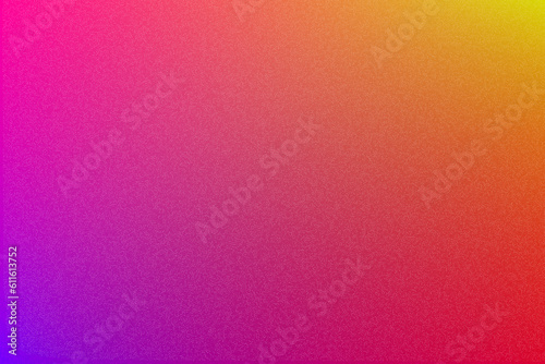 Color gradient background, abstract yellow purple grain gradation texture, vector orange pink noise texture blur abstract background