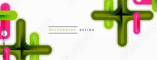 Cross line background minimal geometric template. Design for wallpaper, banner, background, landing page, wall art, invitation, prints, posters