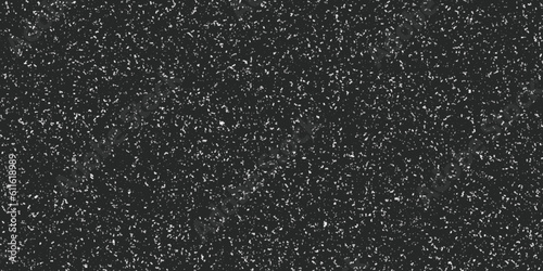 Black paper background texture terrazzo flooring texture polished stone pattern old marble. Surface of terrazzo floor texture abstract background.