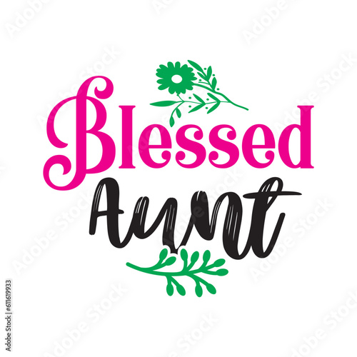blessed aunt  svg