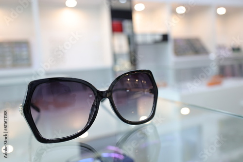 sunglasses in shop 