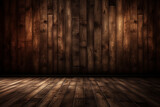 Dark wood texture background, the surface of the wood texture, Generative AI