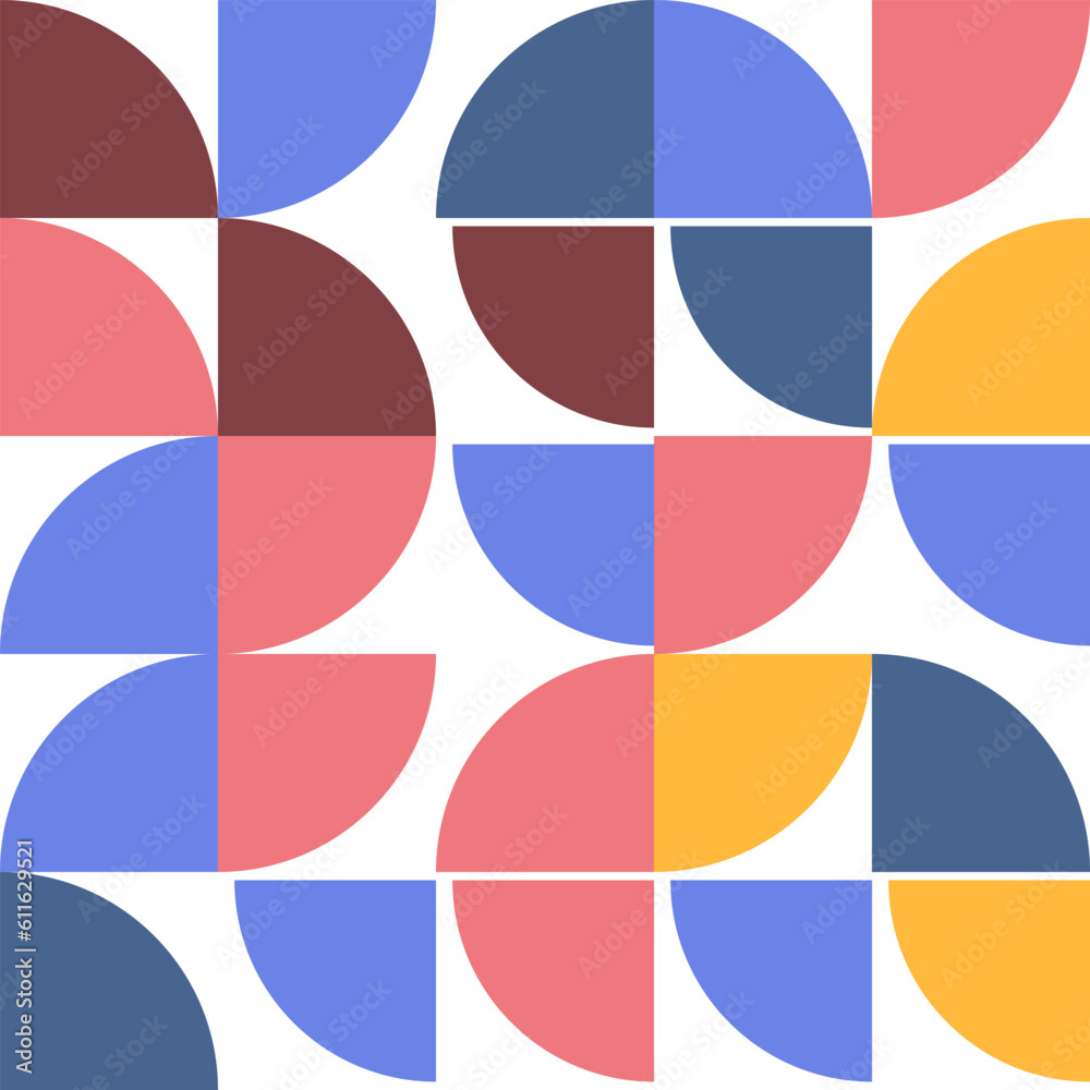 Transform your websites, presentations, and digital artwork with these SEO-friendly Abstract Bauhaus geometric pattern backgrounds
