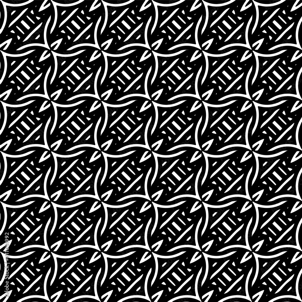 Grunge background with abstract shapes. Black and white texture. Seamless monochrome repeating pattern for decor, fabric, cloth. Grunge background with abstract shapes. Black and white texture. Seamless monochrome repeating pattern for decor, fabric, cloth.