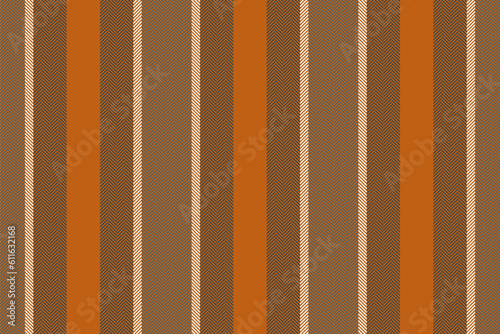 Seamless vertical texture of pattern fabric vector with a lines stripe textile background.