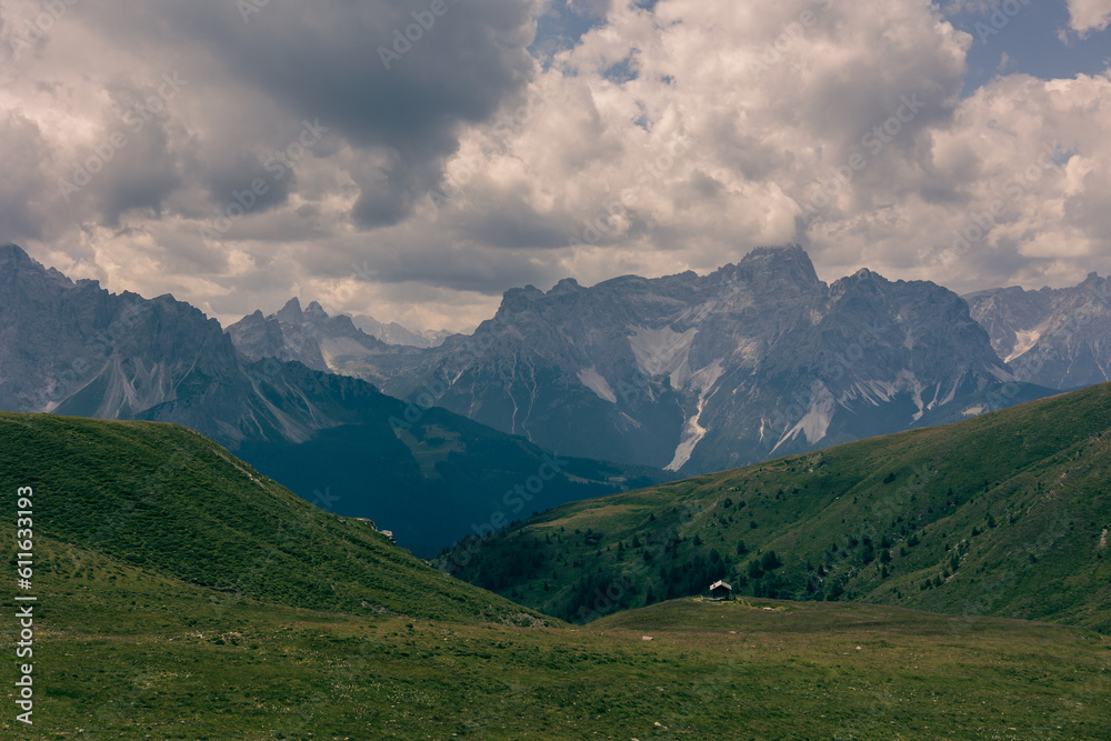 Sexten dolomites in a summer day Sexten dolomites in a summer day