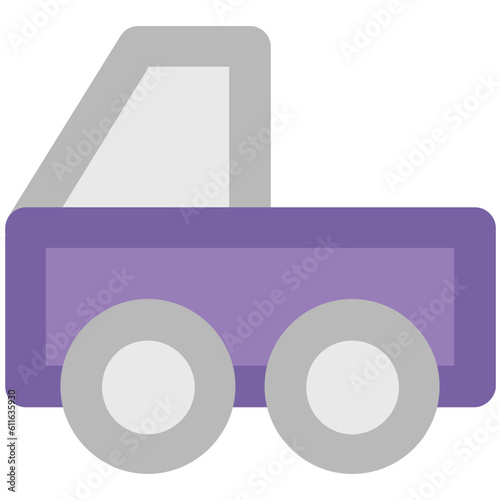 A bold line icon of a Transport