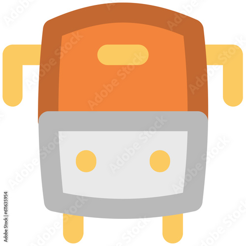 A bold line icon of a Transport