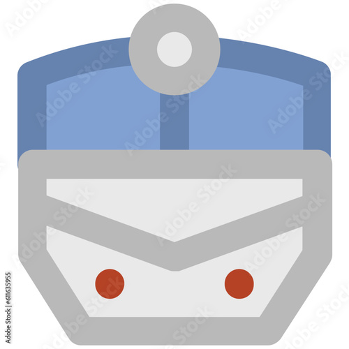 A bold line icon of a Transport