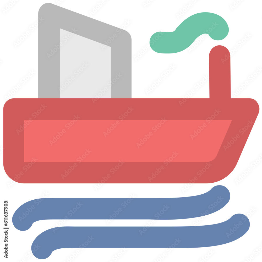 Icon of a transport bold line design Icon of a transport bold line design