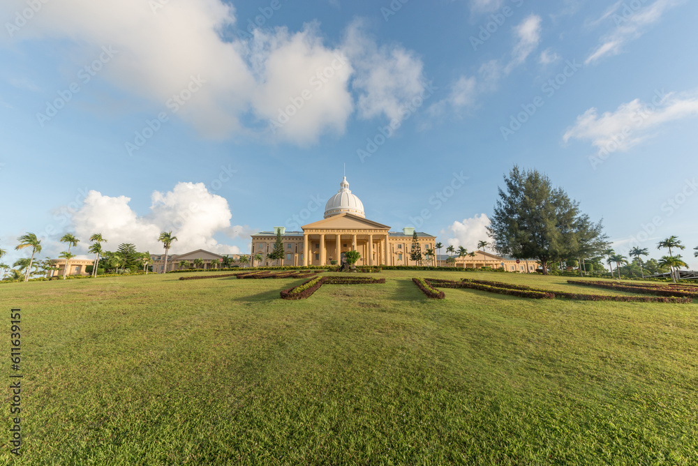 Palau National Congress. The Senate of Palau. Sunrise Time. Micronesia Palau National Congress. The Senate of Palau. Sunrise Time. Micronesia