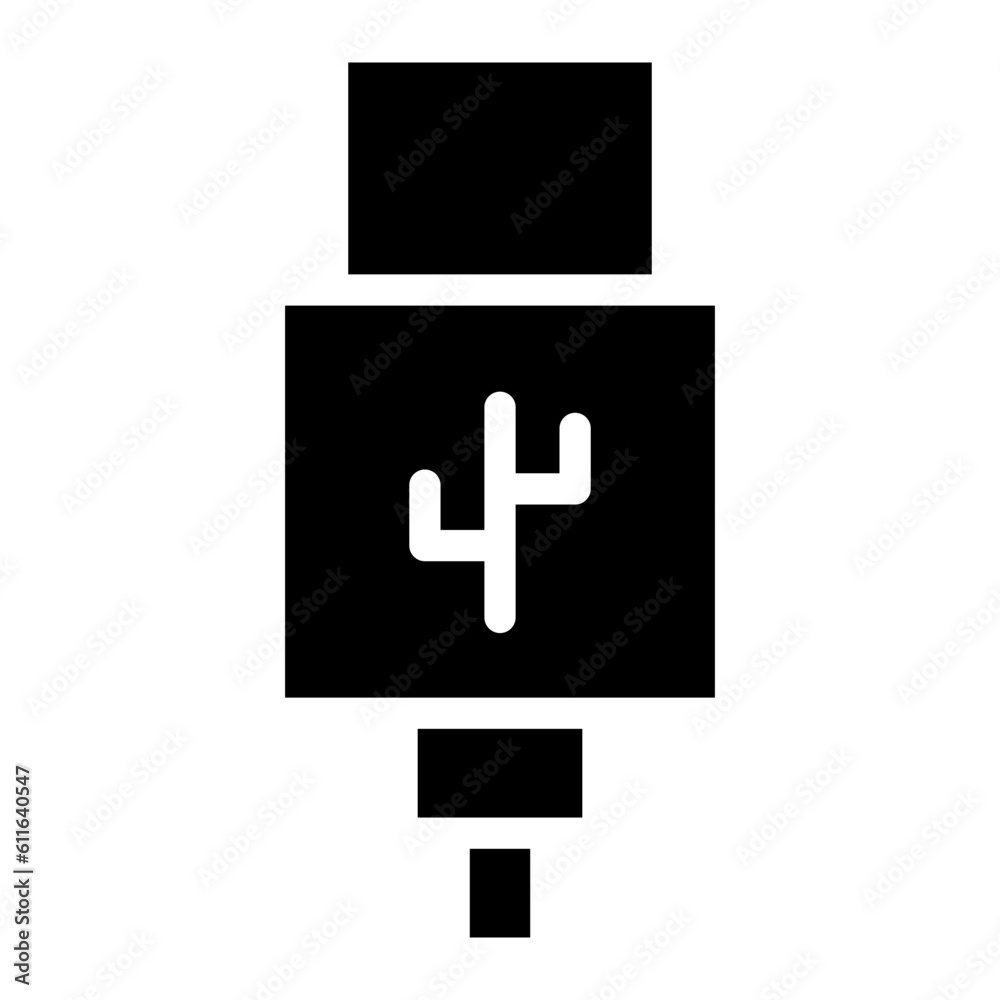 cable connector glyph 