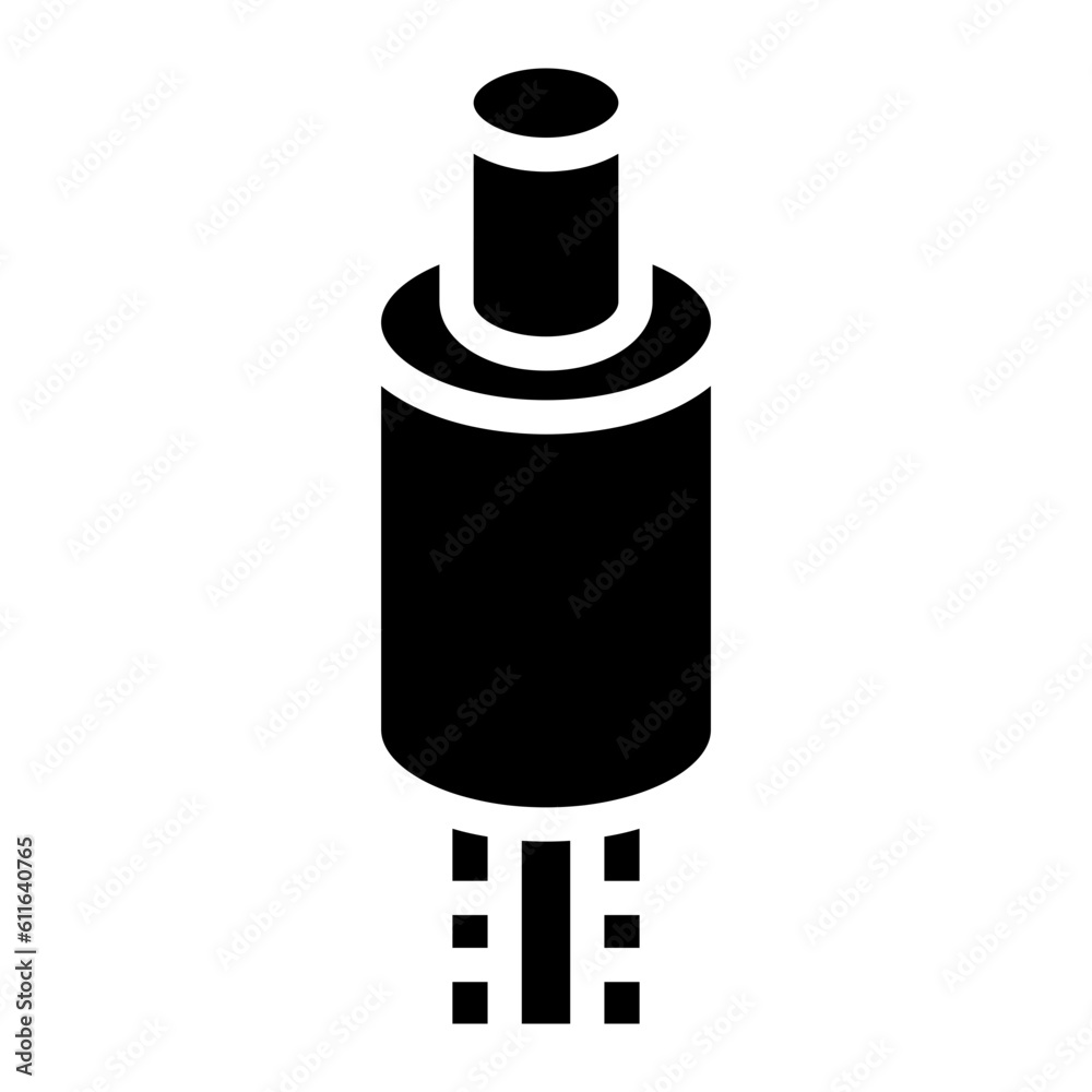 jack connector glyph 