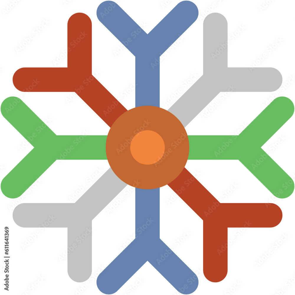 Windsock denoting forecast in bold line icon