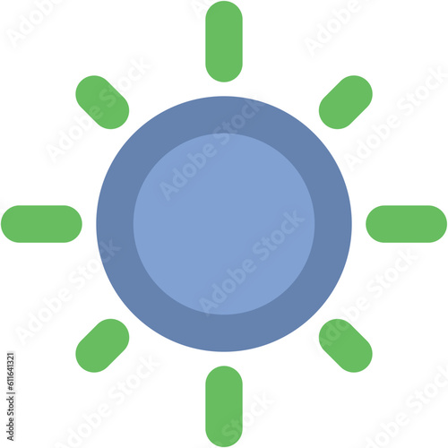 Windsock denoting forecast in bold line icon